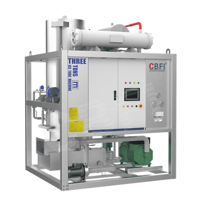 CBFI Ny 3-tonns integrert rørismaskin