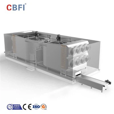 IQF dobbel spiral hurtigfryser